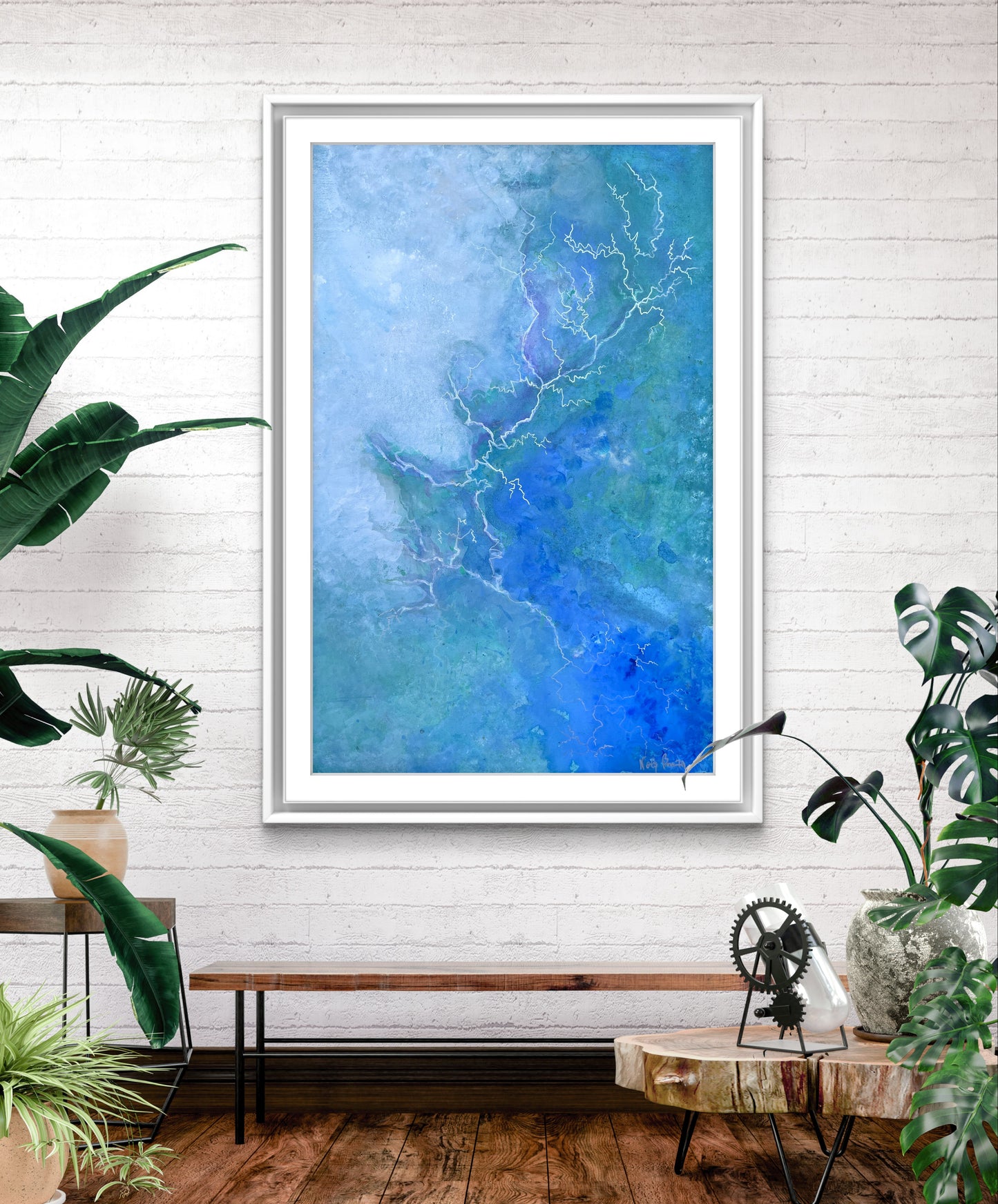Obra original “Rayo de luz”
