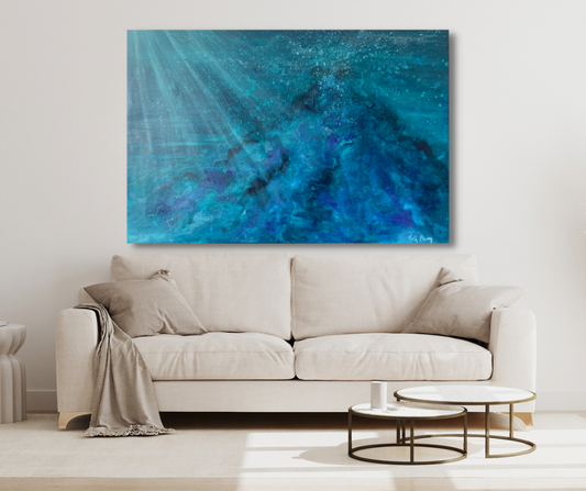 Art Print  “Azul profundo”