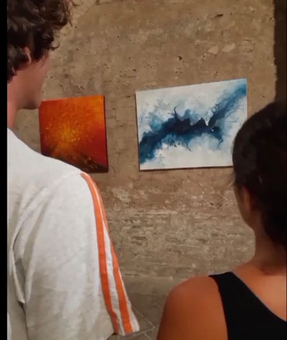 Obra original “huella profunda”