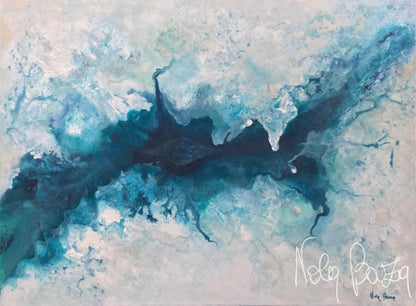 Obra original “huella profunda”