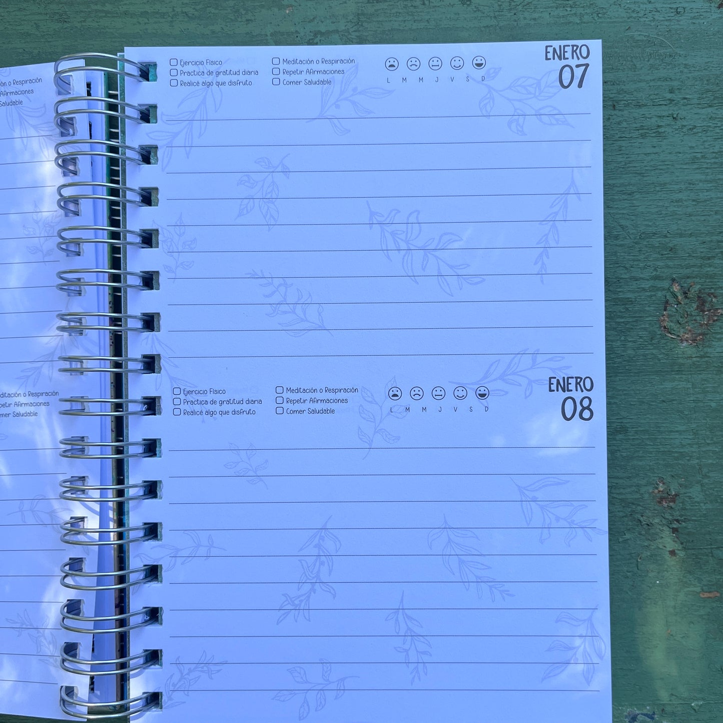 Agenda perpetua Desarrollo Personal