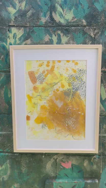 Lámina Menina dorada